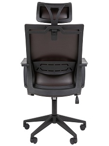 Офисное кресло CHAIRMAN 545, экокожа, коричневый